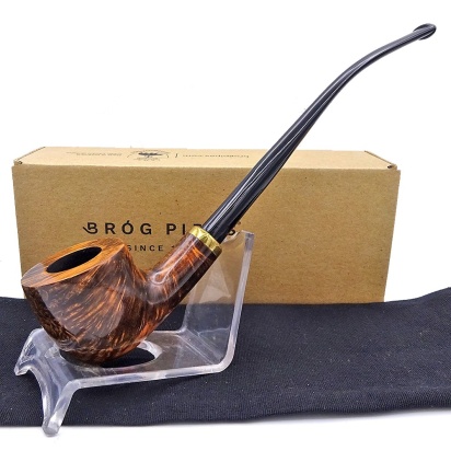 Mr Brog 92 Regata Briar Churchwarden. Metal filtreli