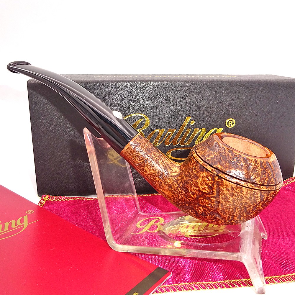 Barling, Marylebone Fossil 1819 Bent Rhodesian Acrylic 9mm - Pipo