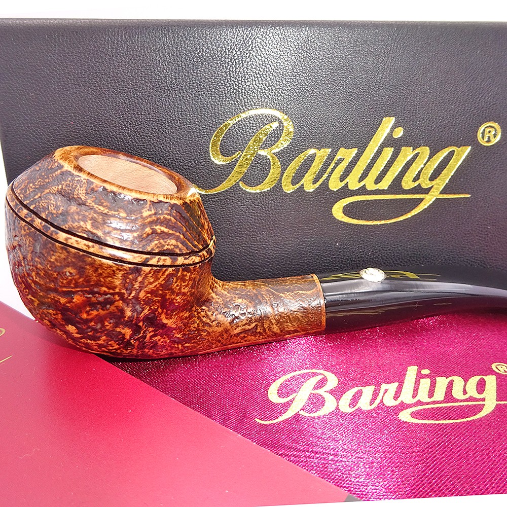Barling, Marylebone Fossil 1819 Bent Rhodesian Acrylic 9mm - Pipo