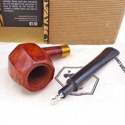 Chacom Old Briar, Naturel 159P, Ebonit - Pipo Market